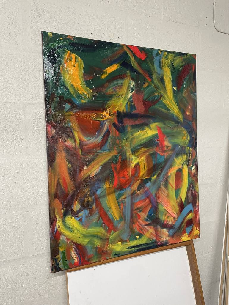 Original Abstract Painting by Paul Mellings