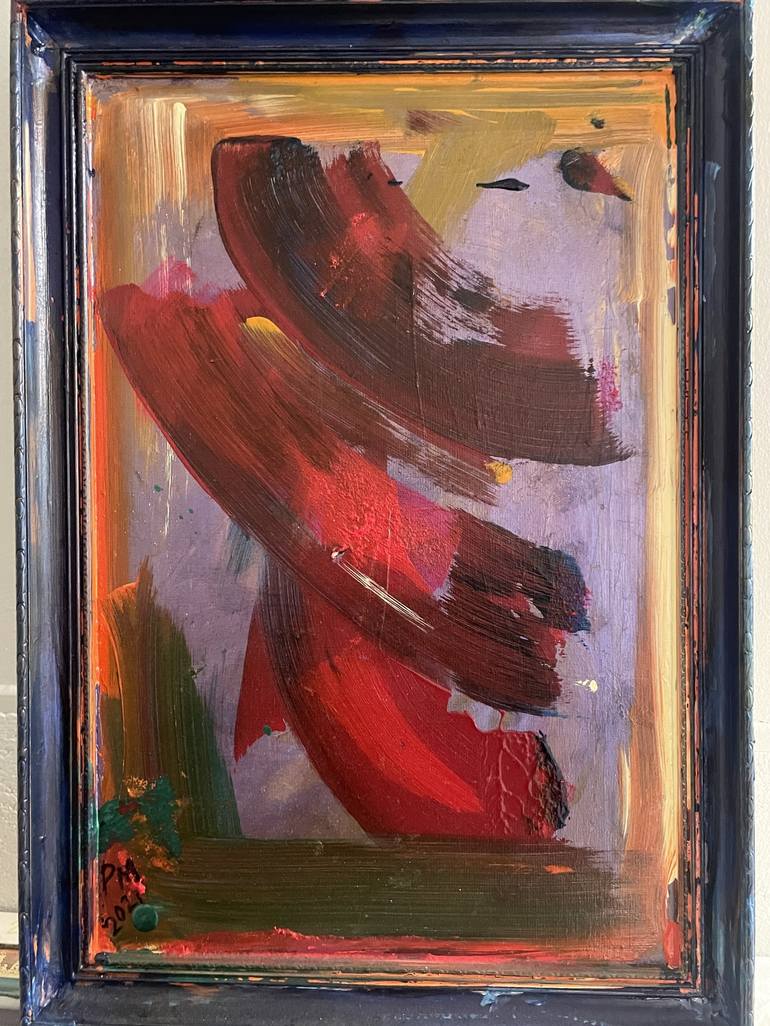 Original Abstract Expressionism Abstract Painting by Paul Mellings