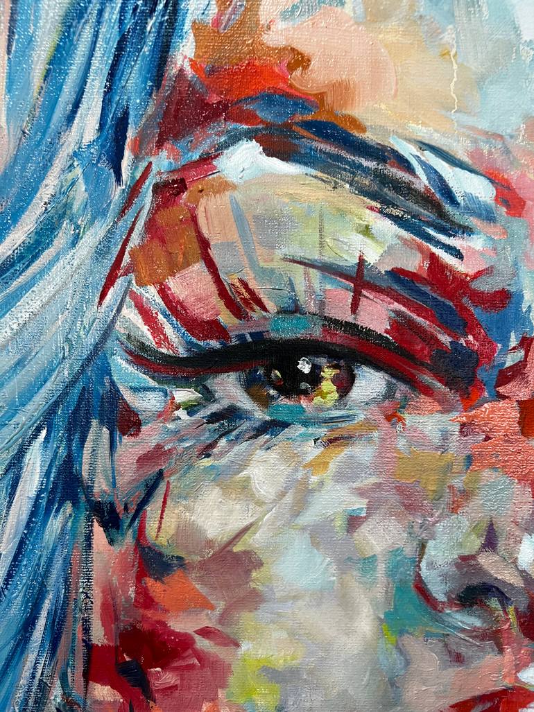 Original Contemporary People Painting by Anamaria Cepoi