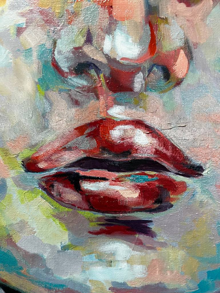 Original Contemporary People Painting by Anamaria Cepoi