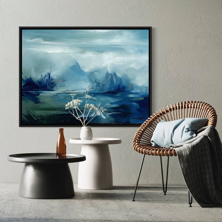 Original Contemporary Landscape Painting by Anamaria Cepoi