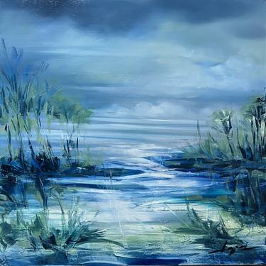 Original Expressionism Landscape Paintings by Anamaria Cepoi