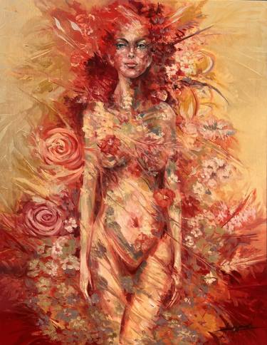 Original Conceptual Nude Paintings by Anamaria Cepoi