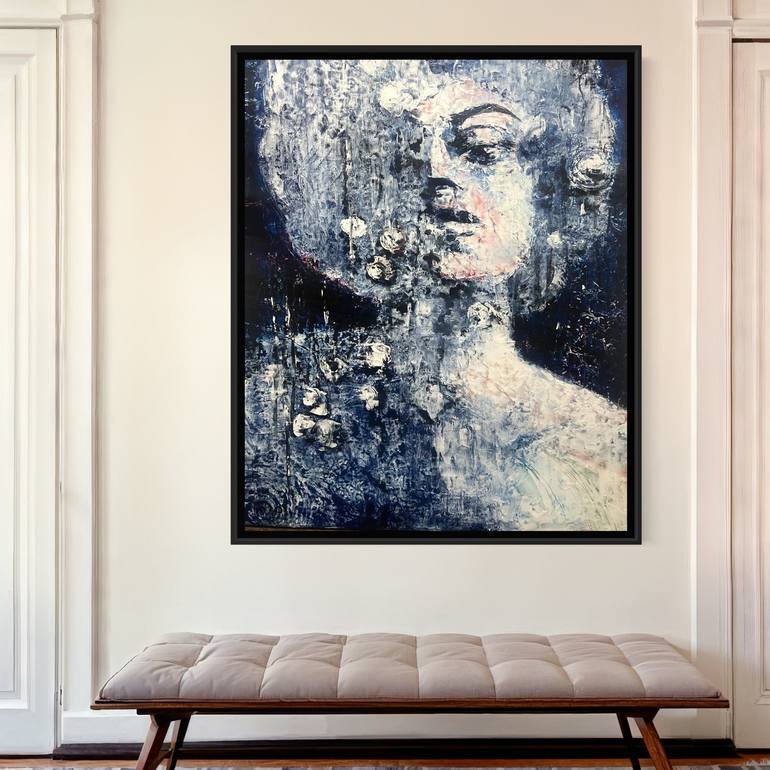 Original Conceptual Women Painting by Anamaria Cepoi