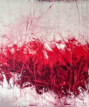 Original Abstract Expressionism Abstract Paintings by Anamaria Cepoi