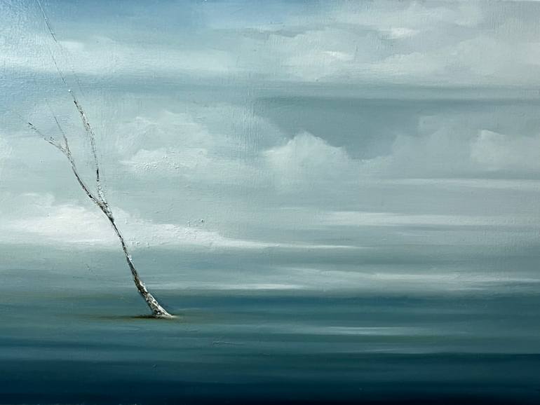 Original Impressionism Landscape Painting by Anamaria Cepoi