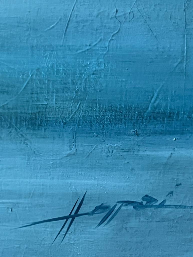 Original Minimalism Landscape Painting by Anamaria Cepoi