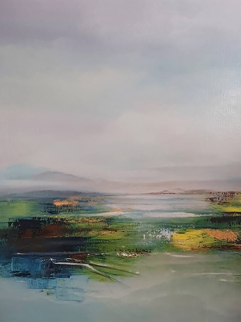 Original Landscape Painting by Anamaria Cepoi