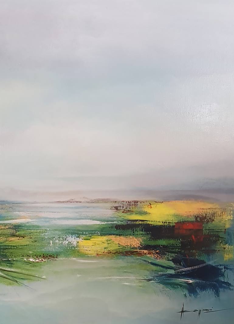 Original Landscape Painting by Anamaria Cepoi