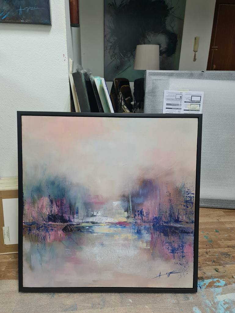 Original Landscape Painting by Anamaria Cepoi