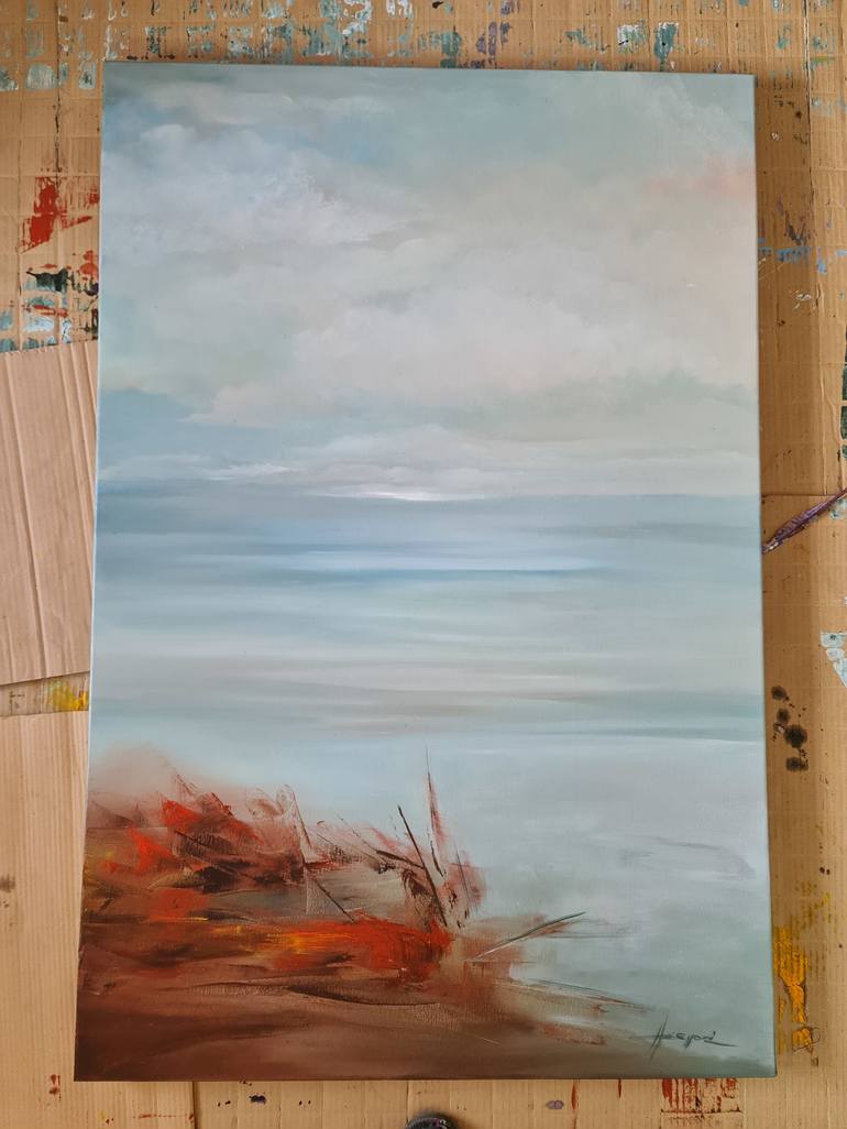 Original Fine Art Nature Painting by Anamaria Cepoi