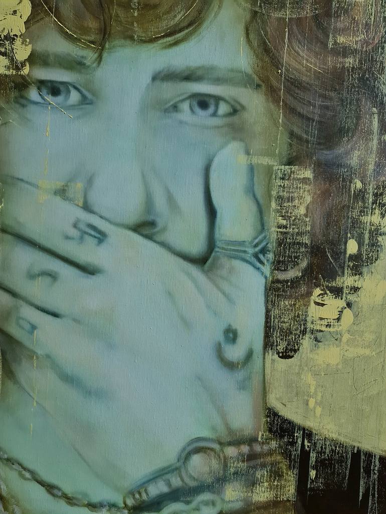 Original Fine Art Celebrity Painting by Anamaria Cepoi