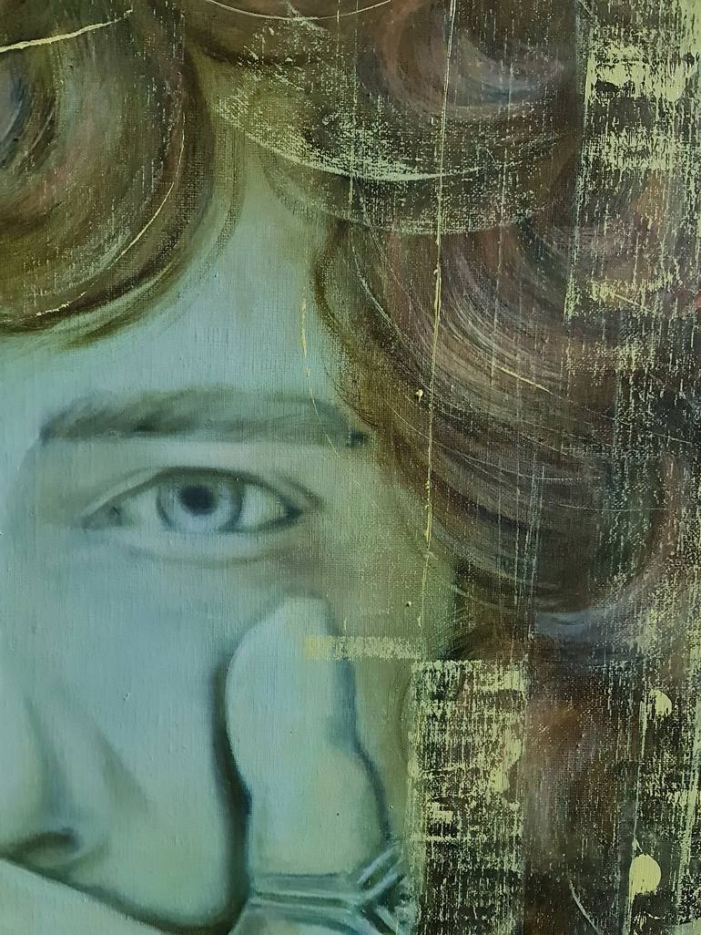 Original Fine Art Celebrity Painting by Anamaria Cepoi