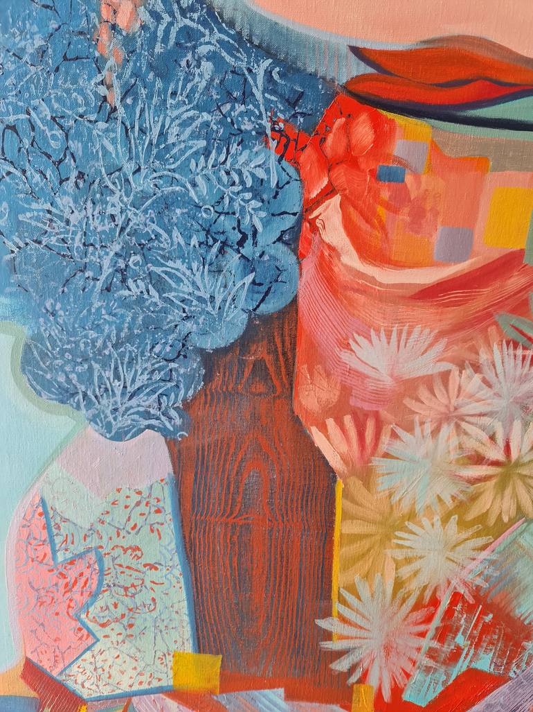 Original Conceptual People Painting by Anamaria Cepoi