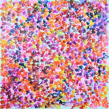 Original Abstract Expressionism Abstract Painting by Dura Ki Hana