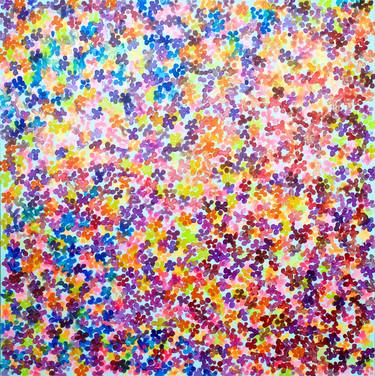 Original Abstract Expressionism Abstract Painting by Dura Ki Hana