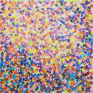 Original Abstract Expressionism Abstract Painting by Dura Ki Hana