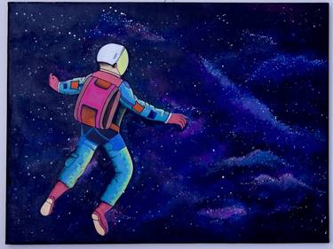 Print of Outer Space Paintings by Navneet Nishant