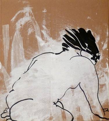 Print of Art Deco Nude Drawings by H Schlagen