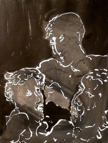 Print of Figurative Family Drawings by H Schlagen