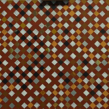 Original Geometric Abstract Painting by Carolina Schacht