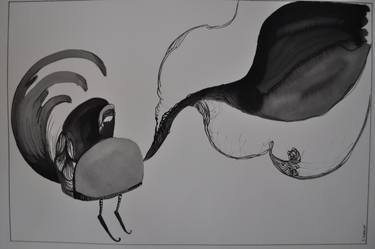 Original Abstract Drawings by Carolina Schacht