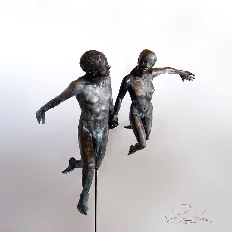 Original Realism Nude Sculpture by Pizzuti Studio