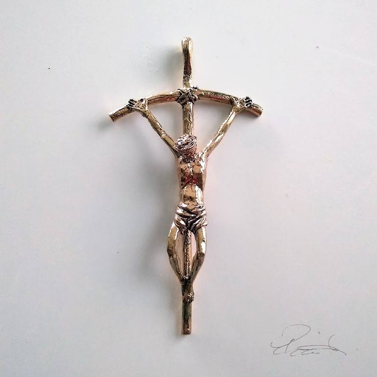 Original Fine Art Religious Sculpture by Pizzuti Studio