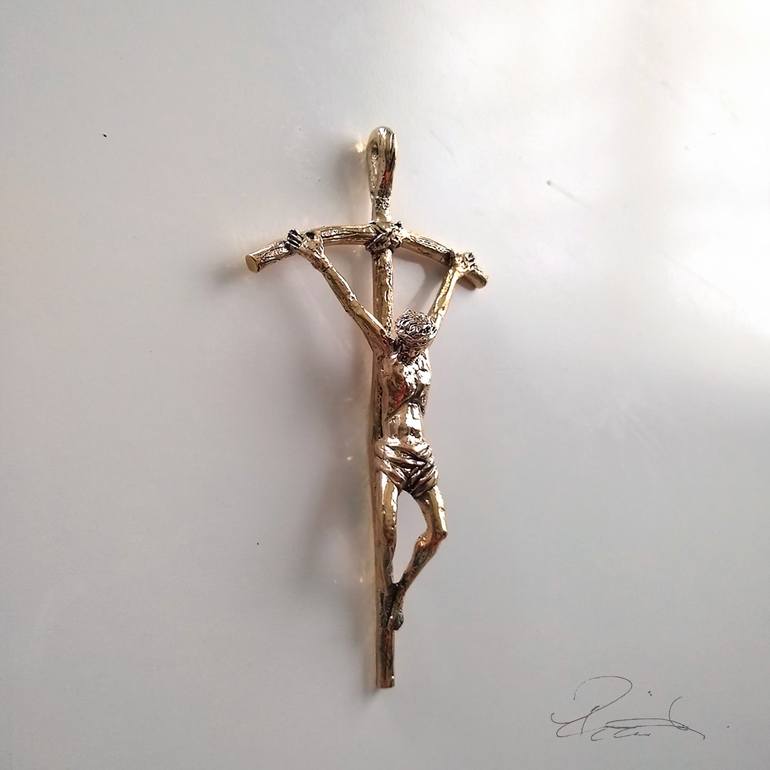 Original Fine Art Religious Sculpture by Pizzuti Studio