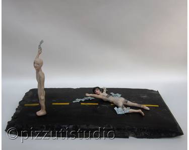 Original Figurative Men Sculpture by Pizzuti Studio