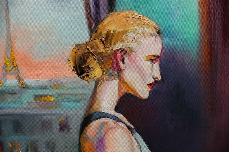 Original Portrait Painting by Natalia Baykalova