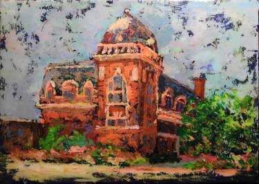 Original Architecture Paintings by Judith Brisson
