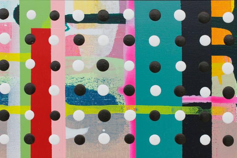Original Conceptual Abstract Painting by Ien Lucas