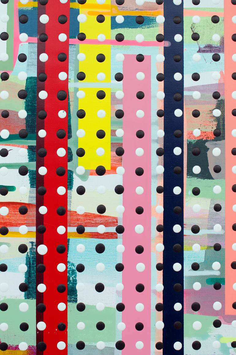 Original Conceptual Abstract Painting by Ien Lucas