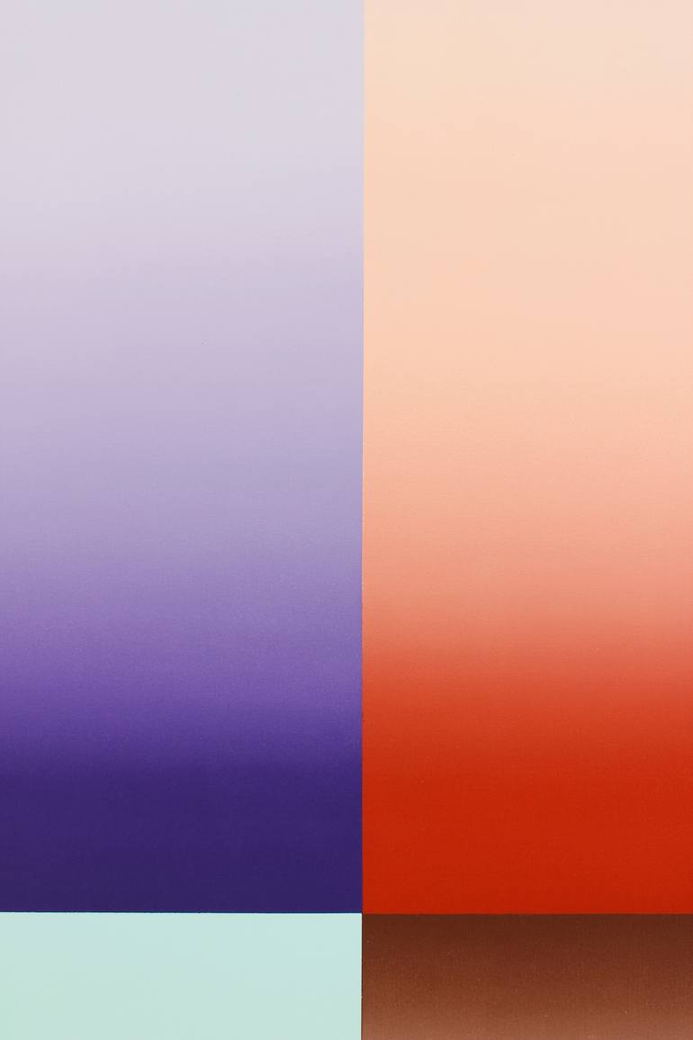 Original Color Field Painting Abstract Painting by Ien Lucas