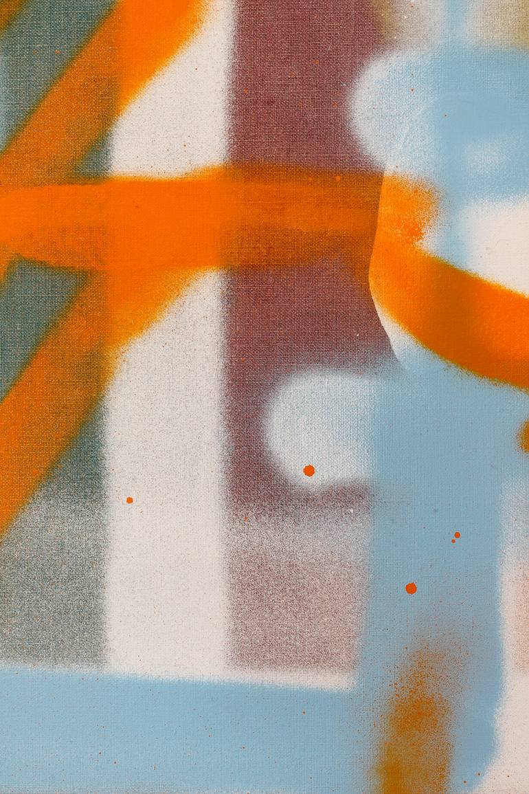 Original Abstract Expressionism Abstract Painting by Ien Lucas