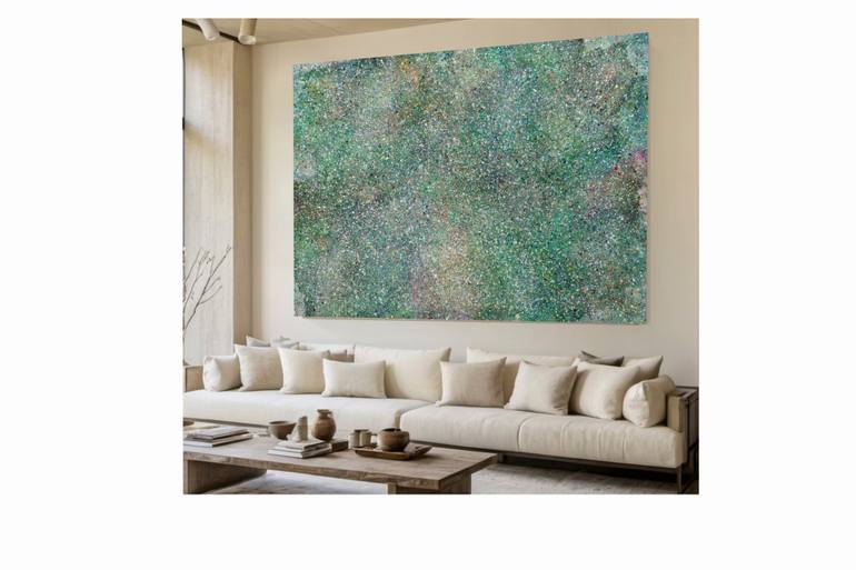 Original Color Field Painting Abstract Painting by Ien Lucas