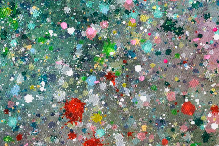 Original Color Field Painting Abstract Painting by Ien Lucas