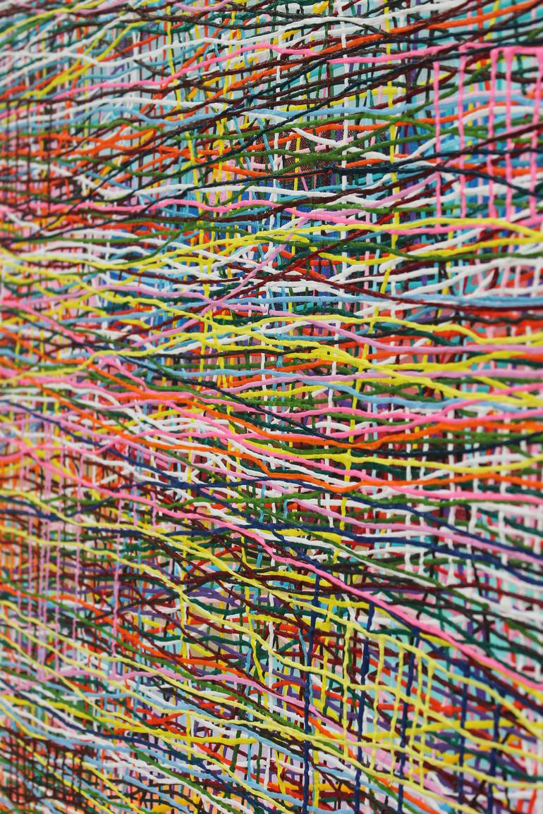 Original Abstract Painting by Ien Lucas