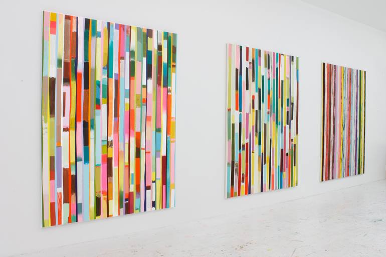 Original Modernism Abstract Painting by Ien Lucas