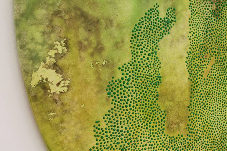 Original Conceptual Abstract Painting by Ien Lucas