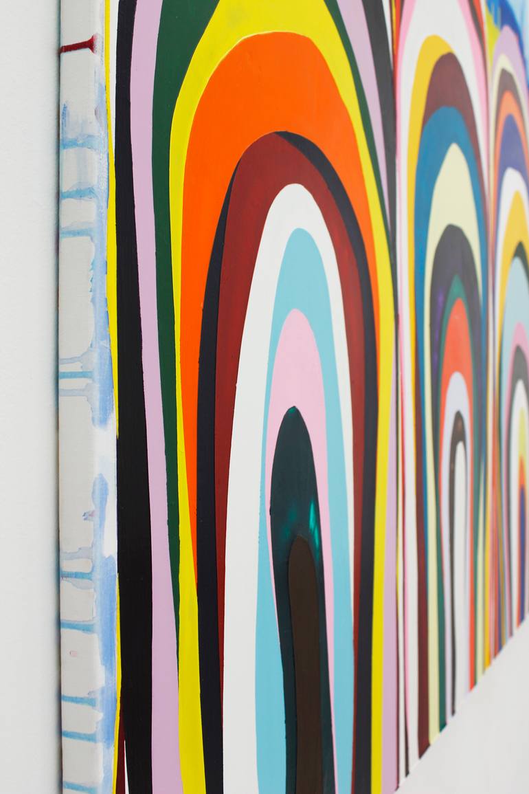 Original Conceptual Abstract Painting by Ien Lucas