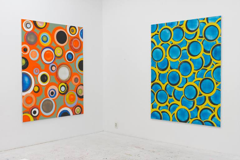 Original Modernism Abstract Painting by Ien Lucas