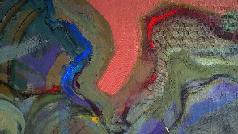 Original Contemporary Erotic Painting by Margaret Scholtysik