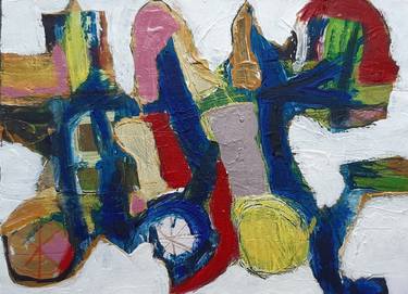 Original Abstract Expressionism Abstract Paintings by Giuseppe Di Gioia