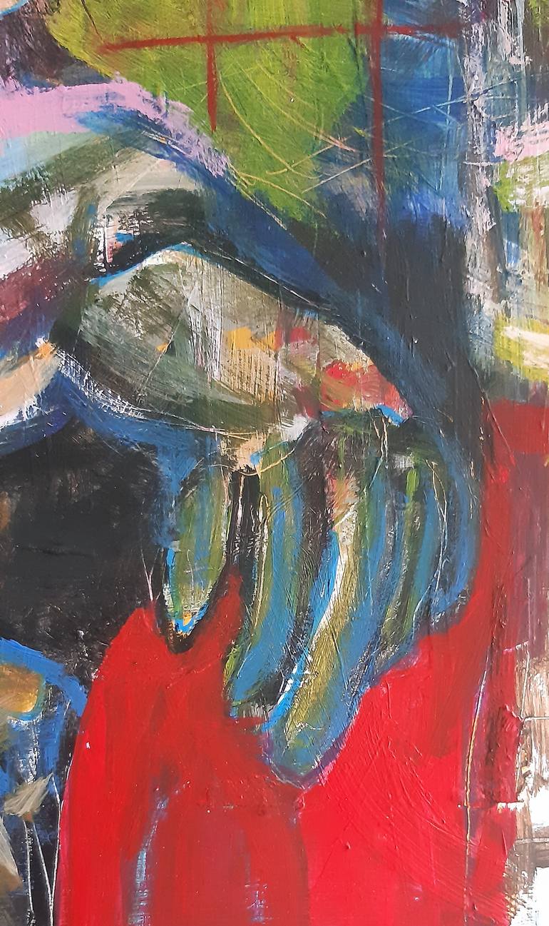Original Expressionism People Painting by Giuseppe Di Gioia