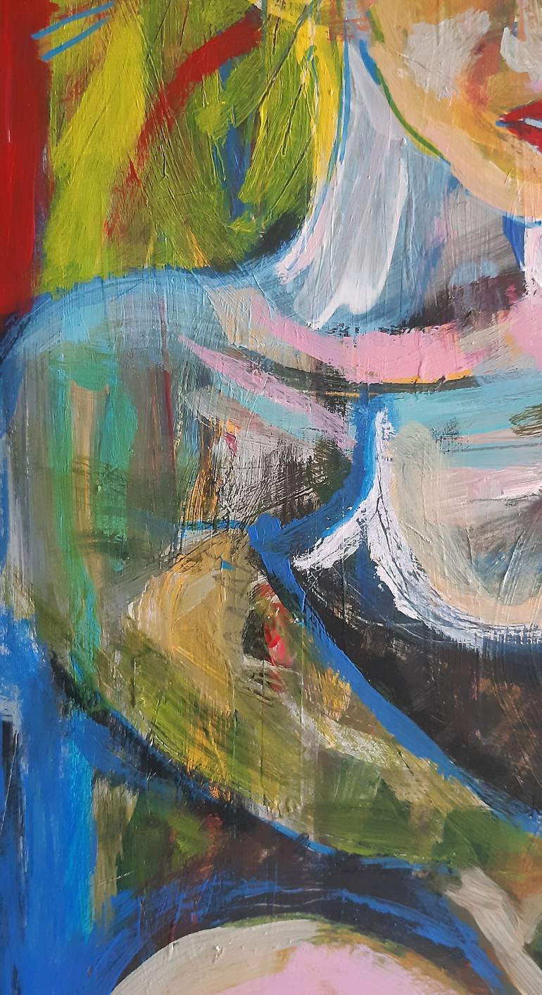 Original Expressionism People Painting by Giuseppe Di Gioia