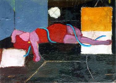 Original Expressionism Women Paintings by Giuseppe Di Gioia