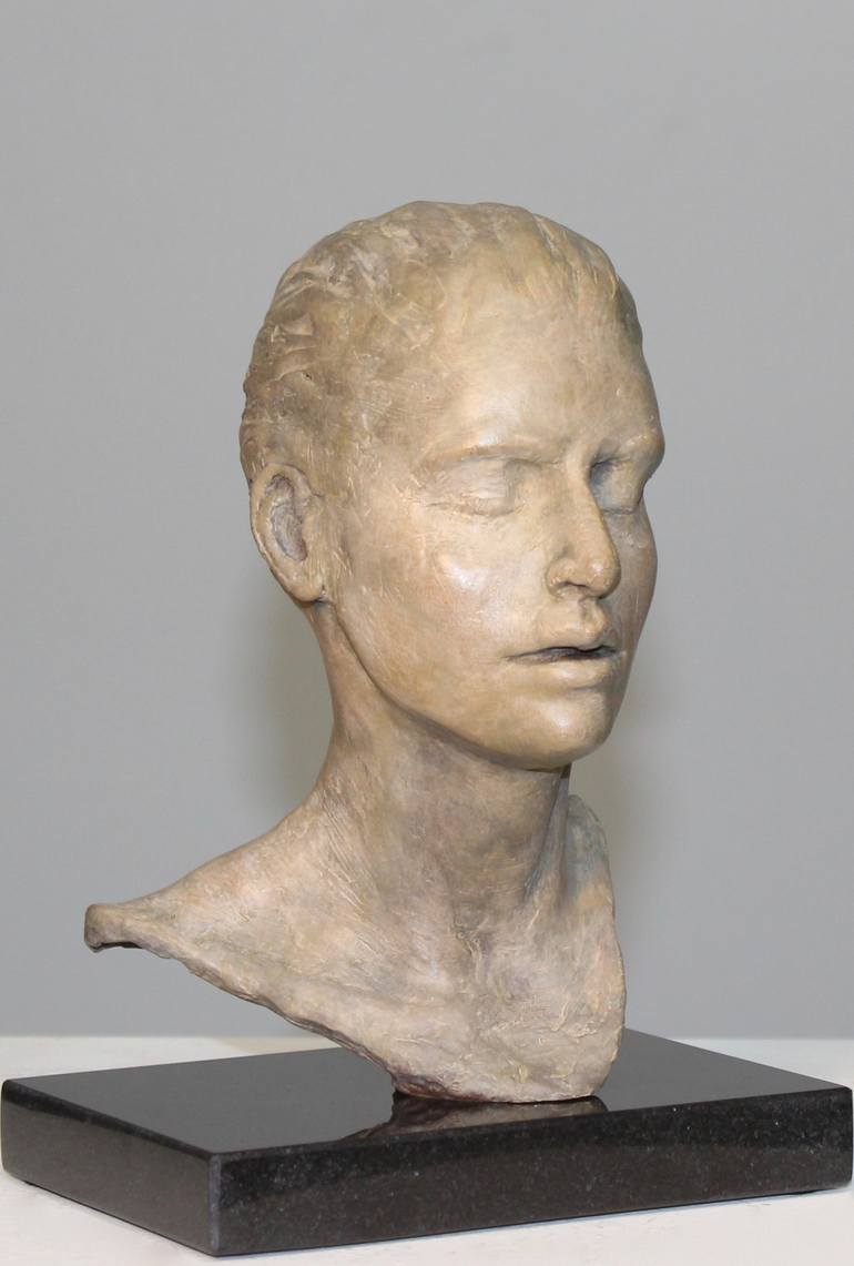 Original Portrait Sculpture by Oceana Rain Stuart