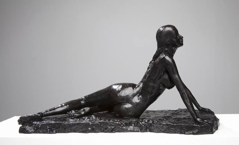 Original Nude Sculpture by Oceana Rain Stuart